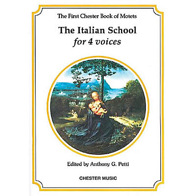 Chester Music The Chester Book of Motets - Volume 1 (The Italian School for 4 Voices) SATB