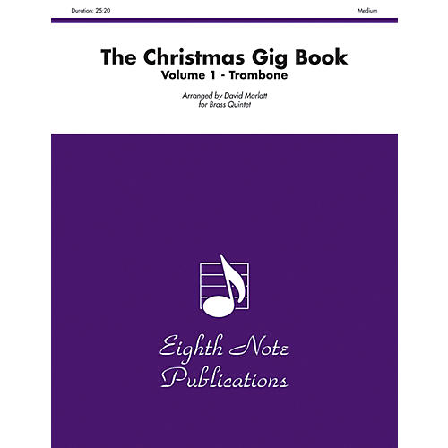 Alfred The Christmas Gig Book Volume 1 Brass Quintet Trombone