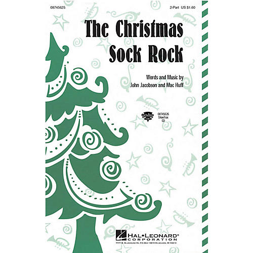 Hal Leonard The Christmas Sock Rock 2-Part Arranged by Mac Huff