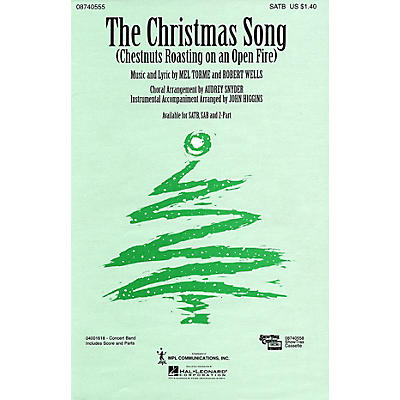 Hal Leonard The Christmas Song (2-Part and Piano) 2-Part Arranged by Audrey Snyder