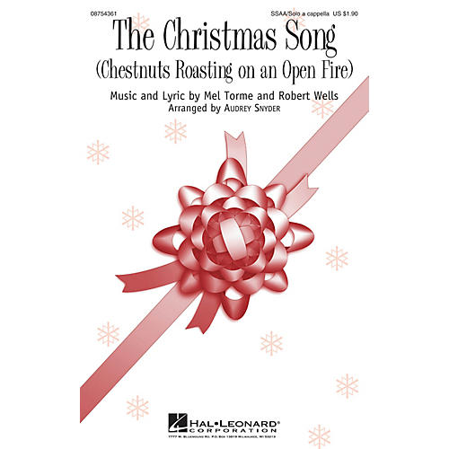 Hal Leonard The Christmas Song (Chestnuts Roasting on an Open Fire) SSAA A Cappella arranged by Audrey Snyder