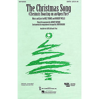 Hal Leonard The Christmas Song (SATB) SATB arranged by Audrey Snyder
