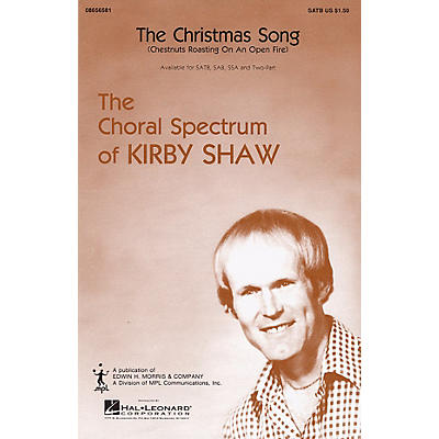 Hal Leonard The Christmas Song (SATB) SATB arranged by Kirby Shaw