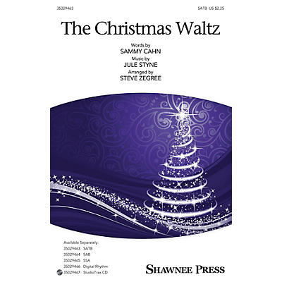 Shawnee Press The Christmas Waltz Studiotrax CD Arranged by Steve Zegree