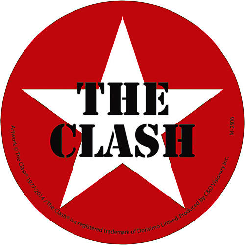 The Clash Magnet - Star logo