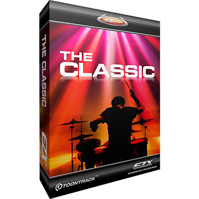 Toontrack The Classic EZX Drum Library (Software Download)