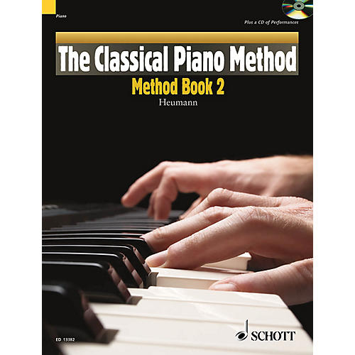 The Classical Piano Method - Method Book 2 Schott Series Softcover with CD