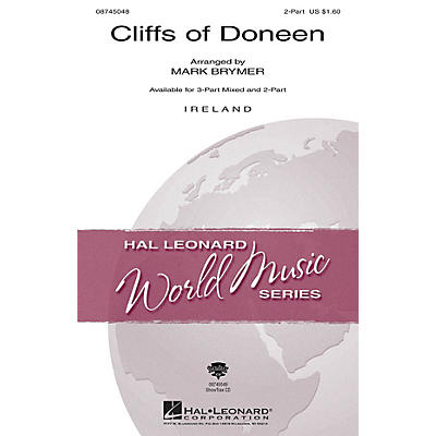 Hal Leonard The Cliffs of Doneen 3-Part Mixed Arranged by Mark Brymer