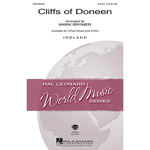 Hal Leonard The Cliffs of Doneen 3-Part Mixed Arranged by Mark Brymer
