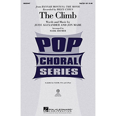 Hal Leonard The Climb ShowTrax CD by Miley Cyrus Arranged by Mark Brymer
