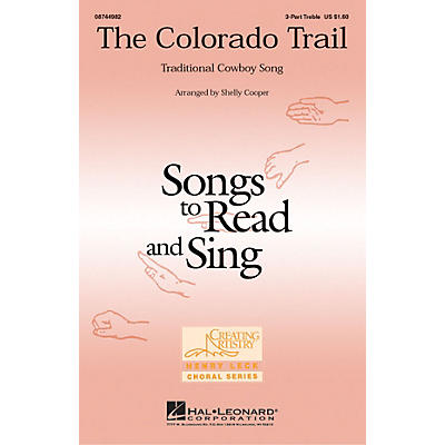 Hal Leonard The Colorado Trail 3 Part Treble arranged by Shelly Cooper