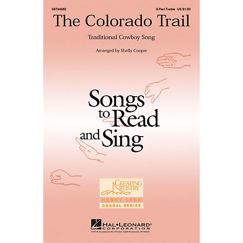 Hal Leonard The Colorado Trail 3 Part Treble arranged by Shelly Cooper