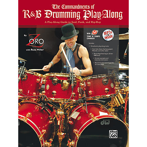 The Commandments of R&B Drumming Play-Along - by Zoro (Book/CD)