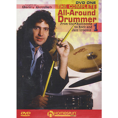 The Complete All-Around Drummer (DVD One) Instructional/Drum/DVD Series DVD Written by Danny Gottlieb