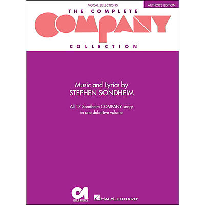 Hal Leonard The Complete Company Collection - Author's Edition Revised arranged for piano, vocal, and guitar (P/V/G)