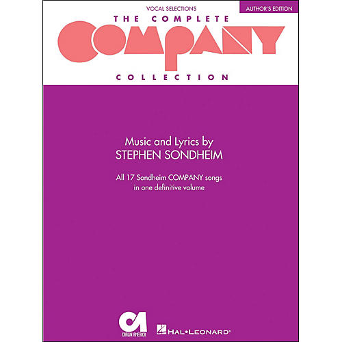 Hal Leonard The Complete Company Collection - Author's Edition Revised arranged for piano, vocal, and guitar (P/V/G)