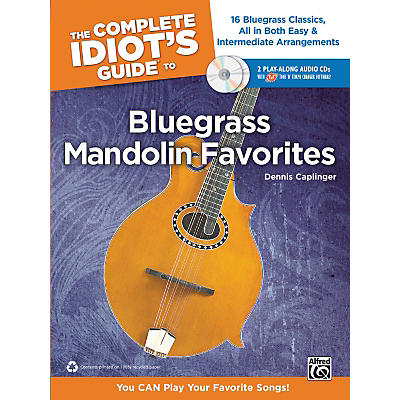 Alfred The Complete Idiot's Guide to Bluegrass Mandolin Favorites Book & 2 CDs