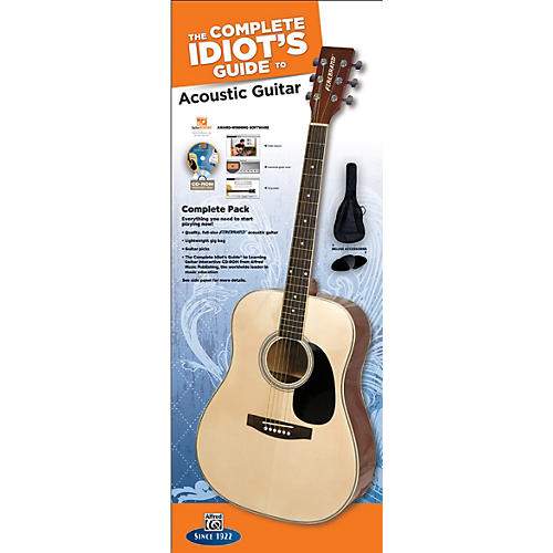 The Complete Idiot's Guide to Learning Guitar Acoustic Guitar Complete Pack