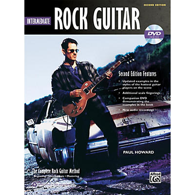 Alfred The Complete Rock Guitar Method: Intermediate Rock Guitar Book & DVD-ROM (2nd Edition)