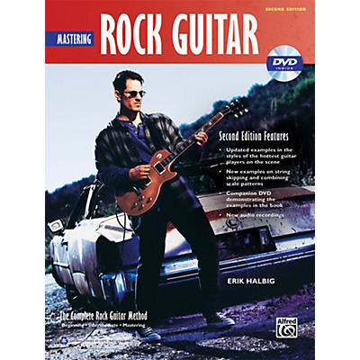 Alfred The Complete Rock Guitar Method: Mastering Rock Guitar Book & DVD-ROM(2nd Edition)