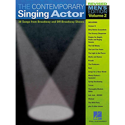 Hal Leonard The Contemporary Singing Actor - Men's Edition Volume 2