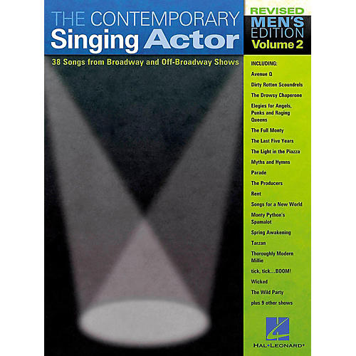 Hal Leonard The Contemporary Singing Actor - Men's Edition Volume 2