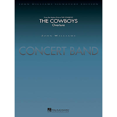 Hal Leonard The Cowboys (Score and Parts) Concert Band Level 5 Arranged by Jay Bocook