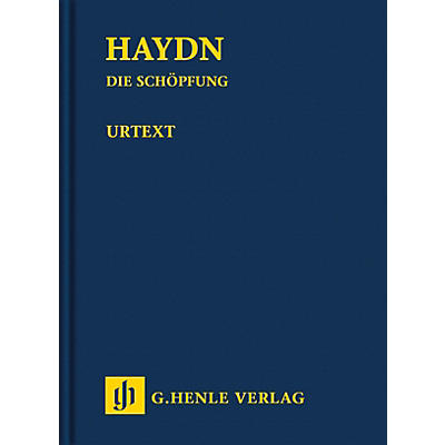 G. Henle Verlag The Creation Hob.XXI:2 Henle Study Scores Hardcover Composed by Joseph Haydn Edited by Annette Oppermann