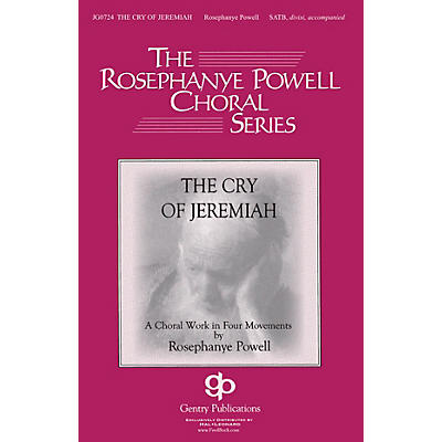 Gentry Publications The Cry of Jeremiah ORGAN SCORE Composed by Rosephanye Powell