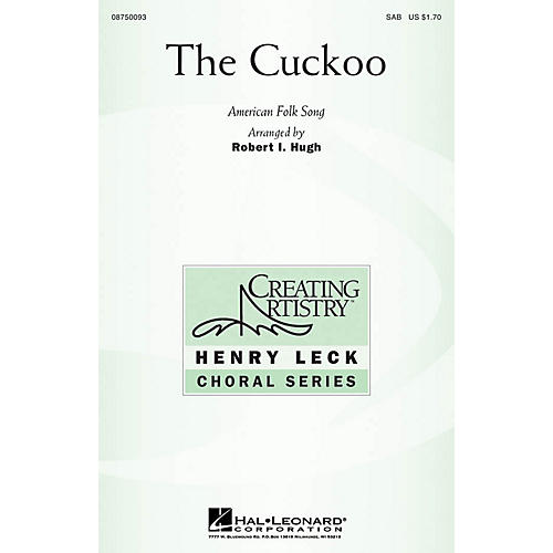 Hal Leonard The Cuckoo SAB arranged by Robert Hugh