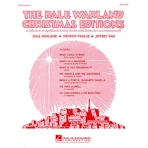 Hal Leonard The Dale Warland Christmas Editions, Vol. I SATB arranged by Dale Warland