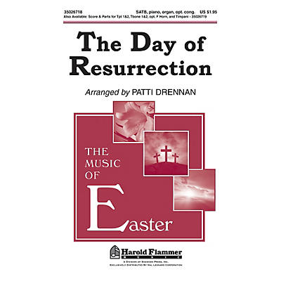 Shawnee Press The Day of Resurrection SATB arranged by Patti Drennan