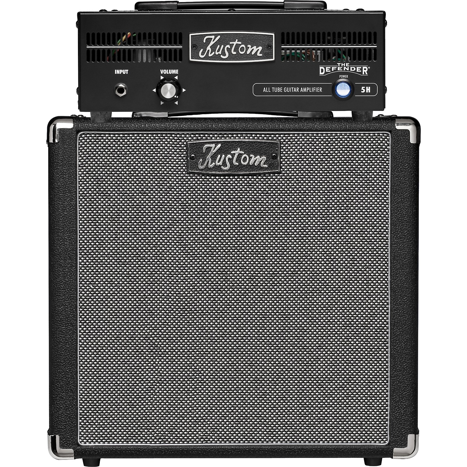 Kustom The Defender Series Head and 1x12 Half Stack Musician's Friend