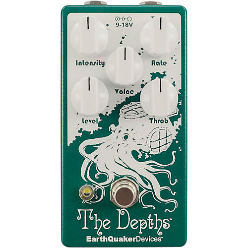 EarthQuaker Devices The Depths V2 Optical Vibe Effects Pedal Condition 1 - Mint