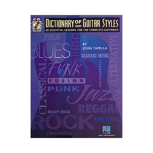 The Dictionary of Guitar Styles (Book/CD)