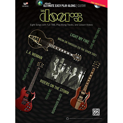 The Doors - Ultimate Easy Guitar Play-Along Easy Guitar TAB Book & DVD