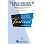 Hal Leonard The Do's and Don'ts of the Audience 2-Part Arranged by Mac Huff