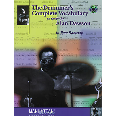 Alfred The Drummer's Complete Vocabulary As Taught by Alan Dawson Book & 2 CDs
