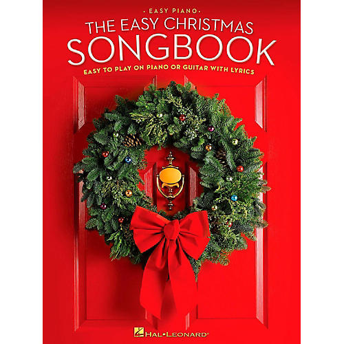 Hal Leonard The Easy Christmas Songbook - Easy to Play on Piano or Guitar With Lyrics