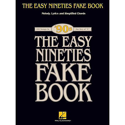 Hal Leonard The Easy Nineties Fake Book Easy Fake Book Series Softcover