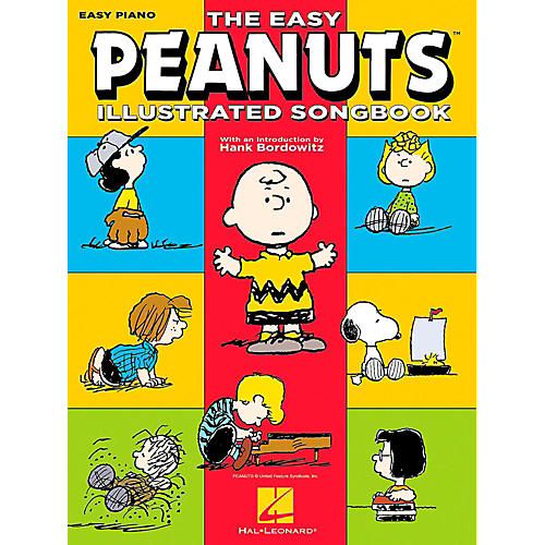 Hal Leonard The Easy Peanuts Illustrated Songbook for Easy Piano
