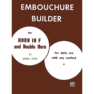 Alfred The Embouchure Builder Book