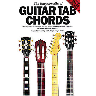Music Sales The Encyclopedia of Guitar Tab Chords Music Sales America Series Softcover Written by Mark Bridges
