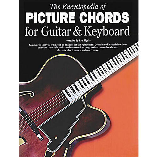 Music Sales The Encyclopedia of Picture Chords for Guitar & Keyboard Music Sales America Softcover by Leonard Vogler