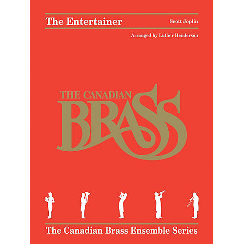 Hal Leonard The Entertainer Brass Ensemble Series Book by Canadian Brass Arranged by Luther Henderson