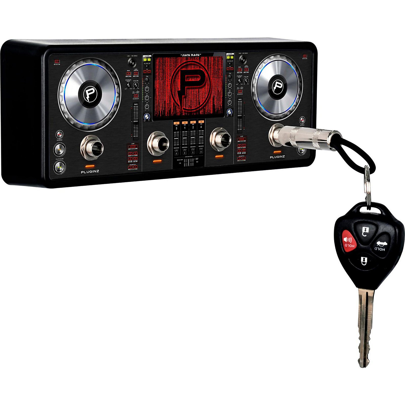 Pluginz "The Equalizer" Jack Rack Key Holder Musician's Friend