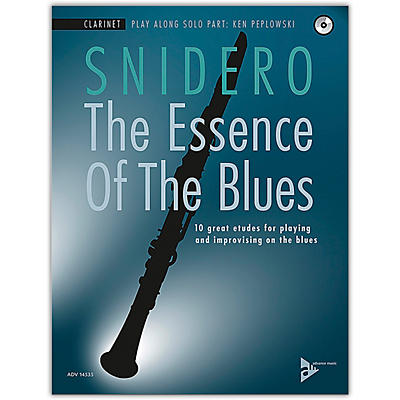 ADVANCE MUSIC The Essence of the Blues: Clarinet in B-flat Clarinet Book & CD