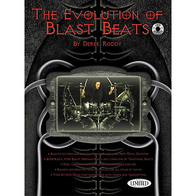 Hudson Music The Evolution Of Blast Beats By Derek Roddy (Book/CD)
