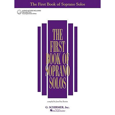 Hal Leonard The First Book/Online Audio of Soprano Solos Book/Online Audio