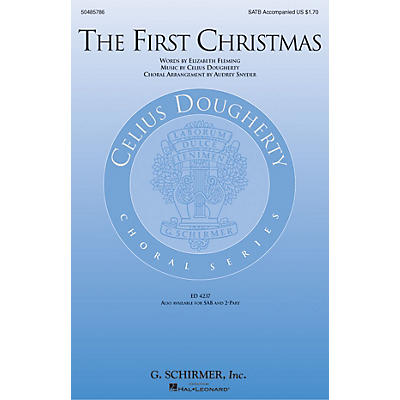 G. Schirmer The First Christmas SATB arranged by Audrey Snyder